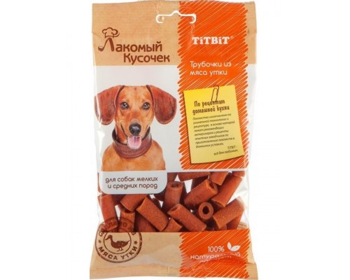 Лакомый кусочек Трубочки из мяса утки