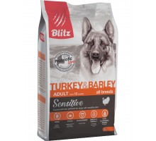 Sensitive Turkey & Barley Adult Dog All Breeds для взрослых собак всех пород с индейкой и ячменем