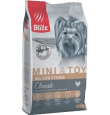 Classic Mini & Toy Breeds Dog All Life Stages для собак мелких и миниатюрных пород всех возрастов, курица