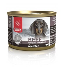 Sensitive Dog Beef & Turkey (Pate) «Говядина с индейкой» для собак всех пород, паштет