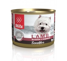 Sensitive Dog Lamb & Turkey (Pate) «Ягнёнок с индейкой» для собак всех пород и возрастов, паштет (консервы)