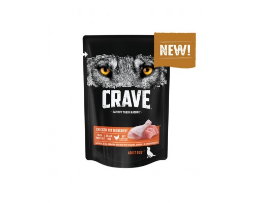 CRAVE™ для взрослых собак всех пород с курицей