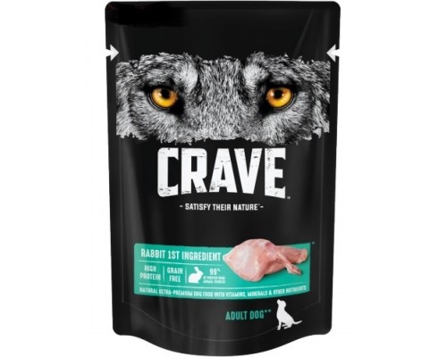 CRAVE™ для взрослых собак всех пород с кроликом