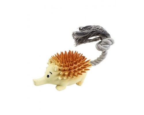 Еж с канатным хвостом игрушка для собак