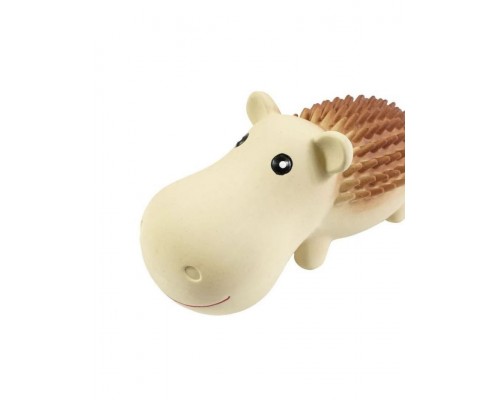 Гиппопотам с канатным хвостом игрушка для собак