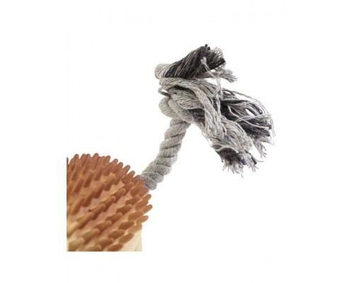 Гиппопотам с канатным хвостом игрушка для собак