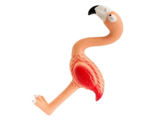 Фламинго игрушка для собак