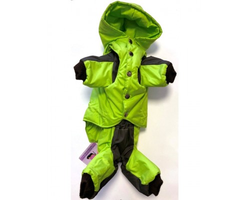Комплект утеплённый на суку "Дайвер-2" (комбинезон + жилет с капюшоном)