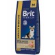 Brit Premium Dog Adult Medium с курицей для взрослых собак средних пород