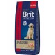 Brit Premium Dog Adult Large and Giant с курицей для взрослых собак крупных и гигантских пород