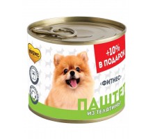 Паштет из телятины для собак всех пород «ФИТНЕС»