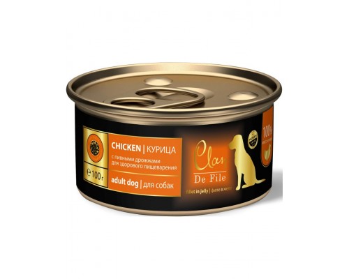 Clan De File Курица в желе с экстрактом Юкки и пивными дрожжами