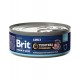 Brit Premium by Nature консервы с мясом телятины со сливками для кошек