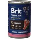 Brit Premium by Nature консервы с говядиной для взрослых собак всех пород