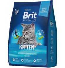 Brit Premium Cat Kitten с курицей для котят