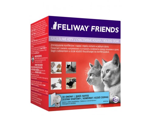 Feliway Friends Модулятор поведения для кошек, диффузор+сменный флакон