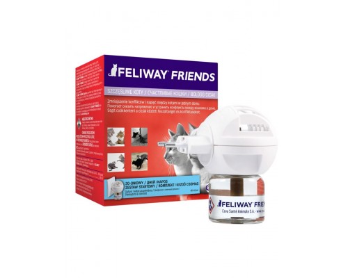 Feliway Friends Модулятор поведения для кошек, диффузор+сменный флакон