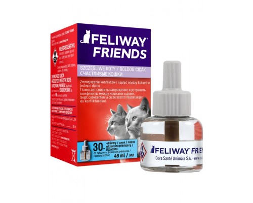 Feliway Friends Модулятор поведения для кошек, запасной флакон для диффузора