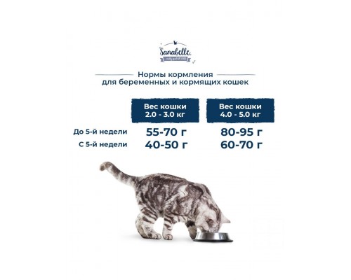Sanabelle Kitten с птицей для котят и беременных / кормящих кошек