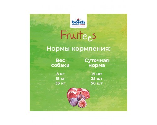 Fruitees с фазаном и инжиром лакомство для собак