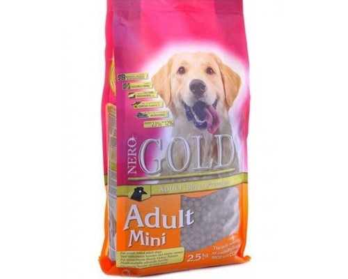 Adult mini для взрослых собак малых пород, курица