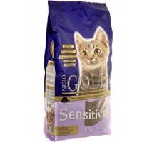 Cat Adult Sensitive сухой корм  для взрослых  кошек с чувствительным пищеварением, ягненок