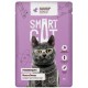 Smart Cat паучи для взрослых кошек и котят кусочки кролика в нежном соусе