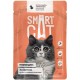 Smart Cat паучи для взрослых кошек и котят кусочки индейки в нежном соусе