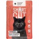 Smart Cat паучи для взрослых кошек и котят кусочки говядины в нежном соусе