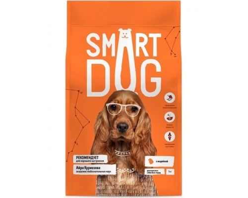 Smart Dog для взрослых собак с индейкой