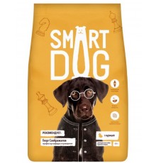 Smart Dog для взрослых собак крупных пород, с курицей