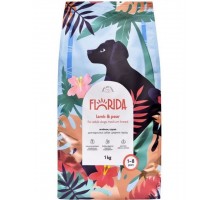 Корм для взрослых собак собак средних пород с ягненком и грушей