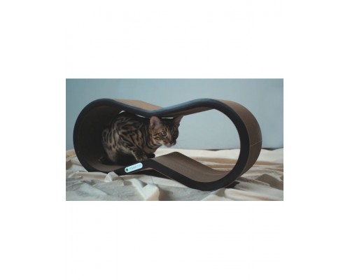 Когтеточка-лежанка из картона Tommy Cat ОверХэд, черная