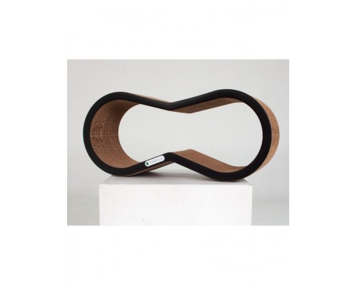 Когтеточка-лежанка из картона Tommy Cat ОверХэд, черная