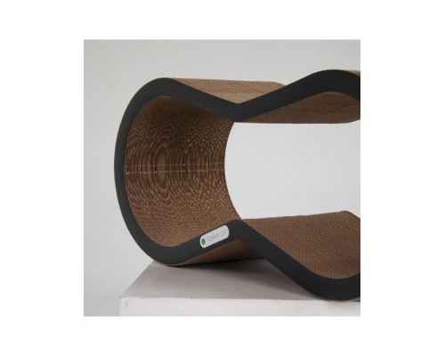 Когтеточка-лежанка из картона Tommy Cat ОверХэд, черная