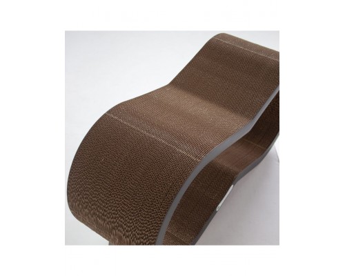 Когтеточка-лежанка из картона Tommy Cat ОверХэд, черная