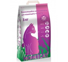 Наполнитель HOMECAT комкующийся