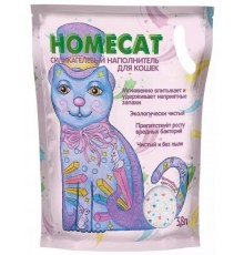 Силикагелевый наполнитель HOMECAT Волшебные кристаллы