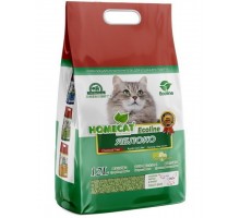 Комкующийся наполнитель HOMECAT Eco Line Яблоко