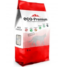 ECO-Premium BLUE с гранулами синего цвета наполнитель комкующийся древесный