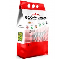 ECO-Premium Тутти-фрутти  наполнитель комкующийся древесный