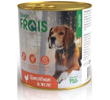 Glogin Frais Holistic Dog консервы для собак цыпленок в желе