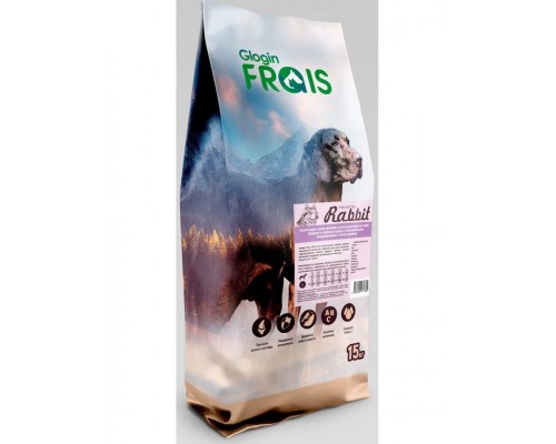 Frais Signature Adult Dog Rabbit с мясом кролика для взрослых собак средних и крупных пород