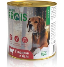 Glogin Frais Holistic Dog консервы для собак говядина в желе