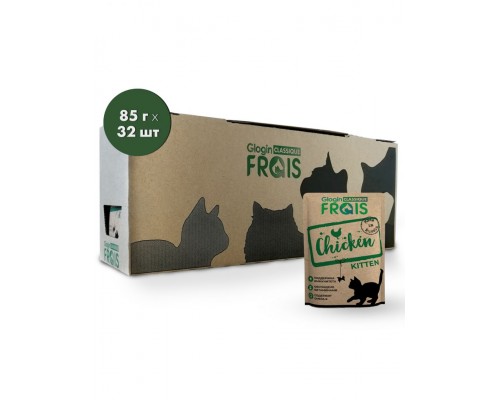 Frais Classique Chicken корм для котят с курицей в нежном соусе