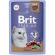 Brit Premium для кошек ассорти из птицы в желе