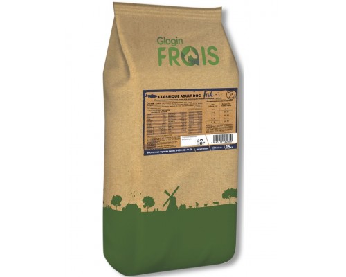 Frais Classique Adult Dog Fish для взрослых собак всех пород с рыбой