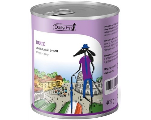 Dailydog casual line кусочки утки в соусе