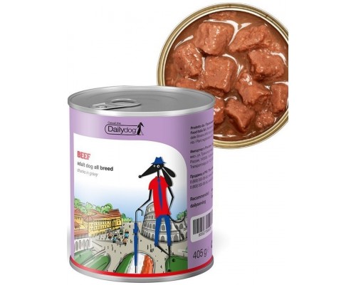 Dailydog casual line кусочки говядины в соусе