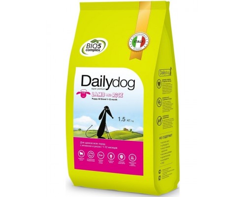 Dailydog Classic Line Puppy All Breed Lamb and Rice для щенков всех пород с ягненком и рисом